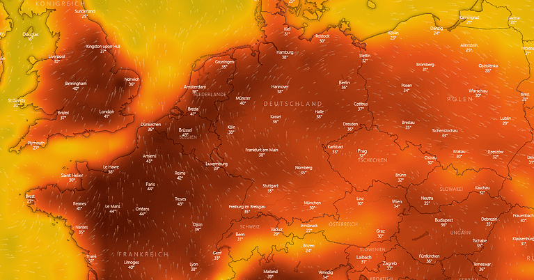Extreme Hitze über Deutschland? Zwischen bangen und Hoffnung.