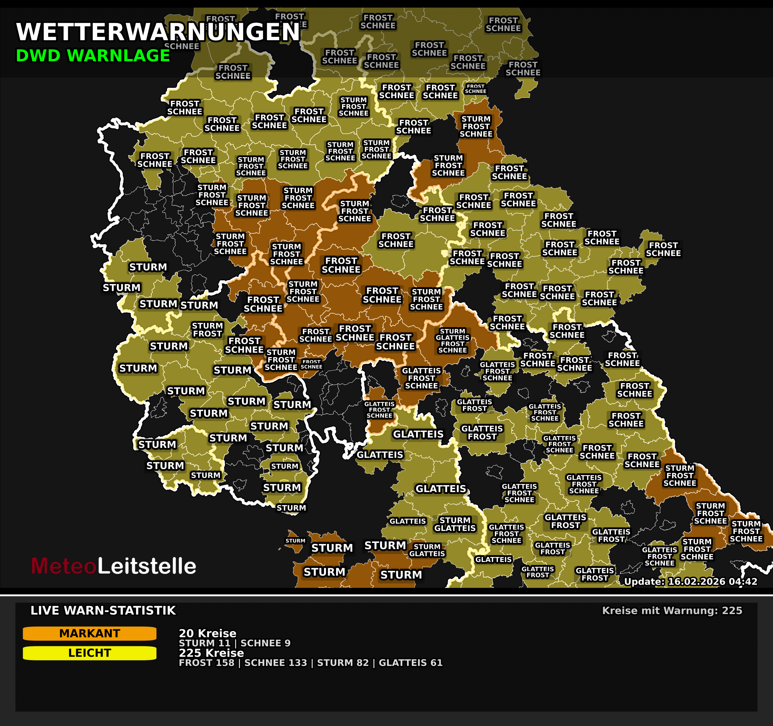 Amtliche Warnungen